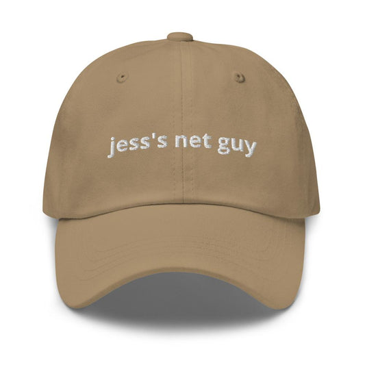 EXCLUSIVE PRE-ORDER: Personally Autographed jess went fishing™ Jess's Net Guy™ Dad Hat