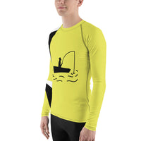 The First Light Fisherman Men's Fishing Rash Guard