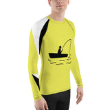 The First Light Fisherman Men's Fishing Rash Guard