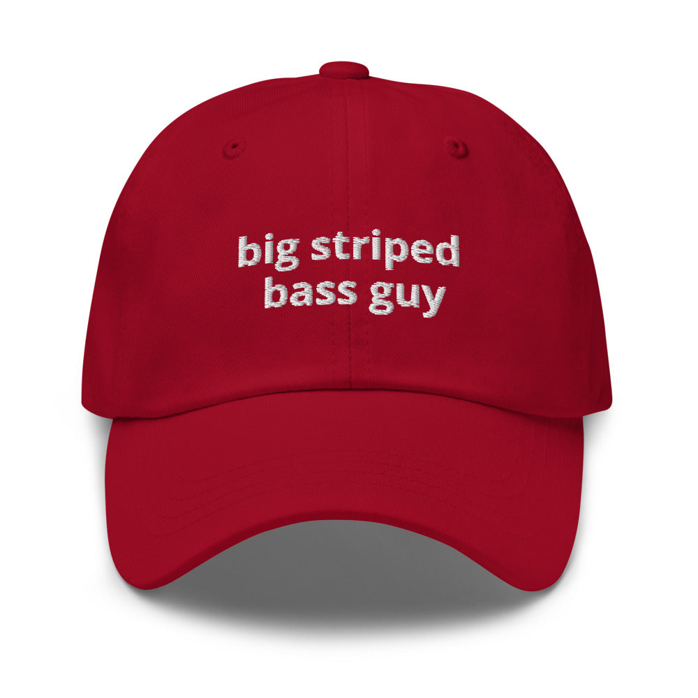 Big Striped Bass Guy™ Dad Hat
