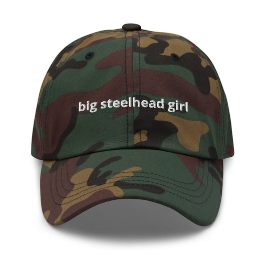Big Steelhead Girl™ Dad Hat
