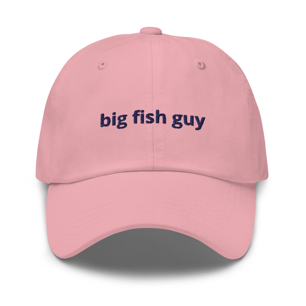 Big Fish Guy Original Dad Hat Pink