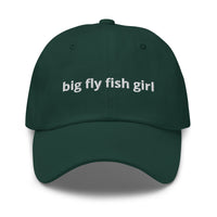 Big Fly Fish Girl™ Dad Hat