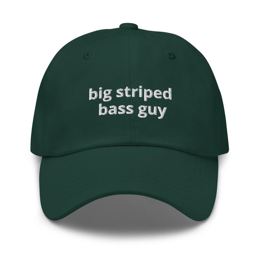 Big Striped Bass Guy™ Dad Hat