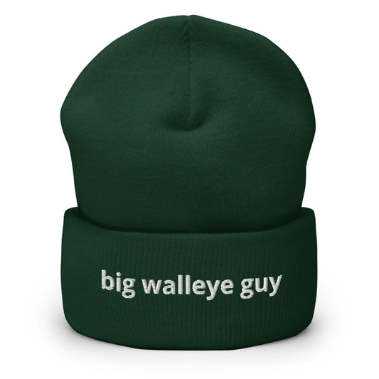 Big Walleye (Pickerel) Guy™ Cuffed Beanie