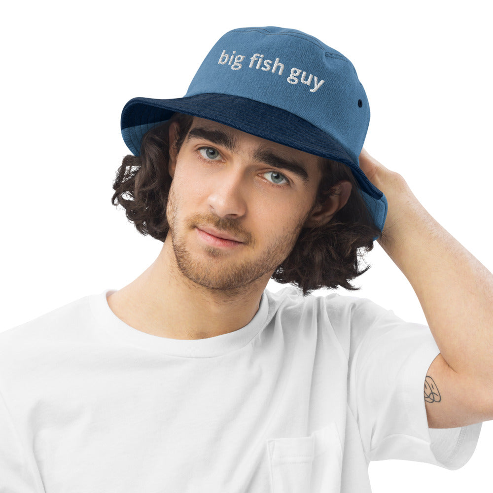 Big Fish Guy® Original Denim Bucket Hat