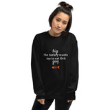 Big The Turkey Wants Me To Eat Fish Guy™ Crewneck Sweatshirt