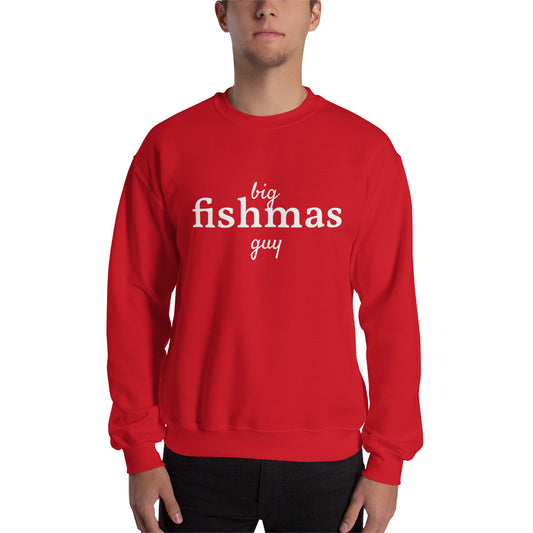 Merry Fishmas Ugly Christmas Sweater Funny Fishing Xmas Jumper Fisherman  Gift