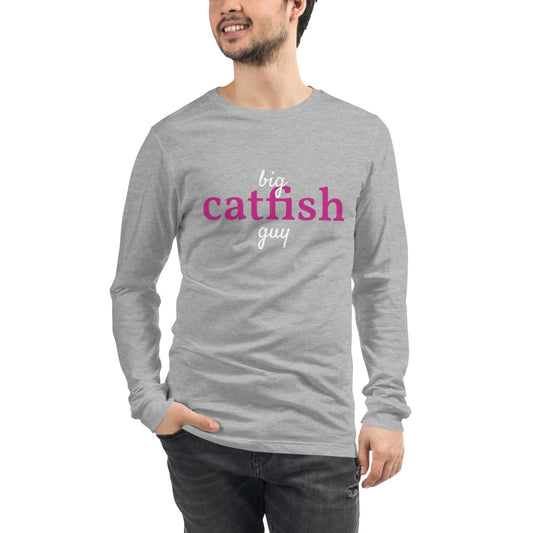 Men's Big Catfish Guy™ Long Sleeve T-Shirt