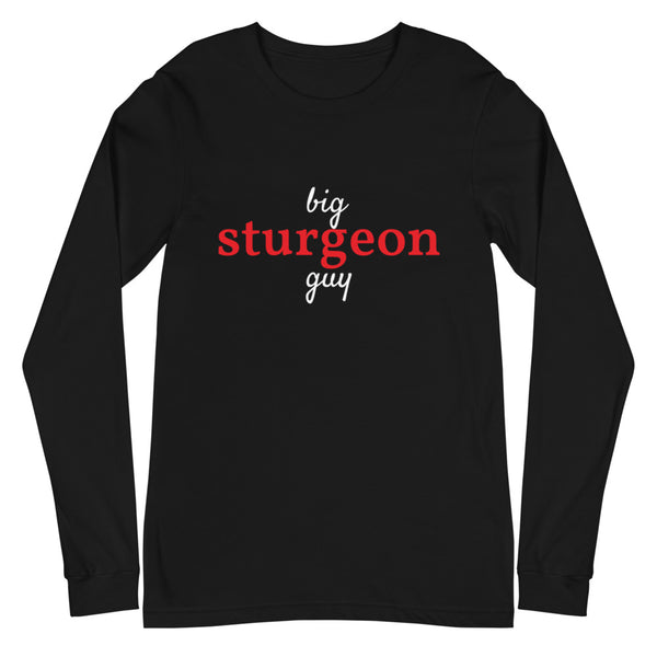 Men's Big Sturgeon Guy™ Long Sleeve T-Shirt