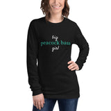 Women's Big Peacock Bass Girl™ Long Sleeve T-Shirt