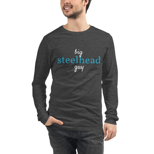 Men's Big Steelhead Guy™ Long Sleeve T-Shirt