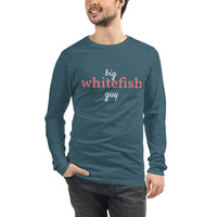 Men's Big Whitefish Guy™ Long Sleeve T-Shirt