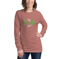 Women's Big Fish Girl™ Long Sleeve T-Shirt