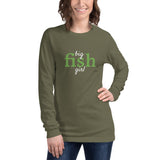 Women's Big Fish Girl™ Long Sleeve T-Shirt