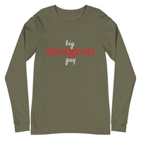 Men's Big Sturgeon Guy™ Long Sleeve T-Shirt