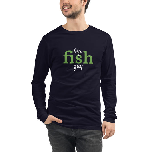 Men's Big Fish Guy™ Original Long Sleeve T-Shirt