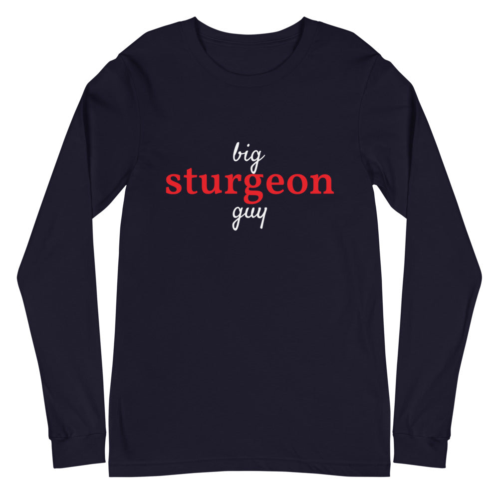 Men's Big Sturgeon Guy™ Long Sleeve T-Shirt