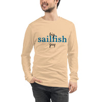 Men's Big Sailfish Guy™ Long Sleeve T-Shirt