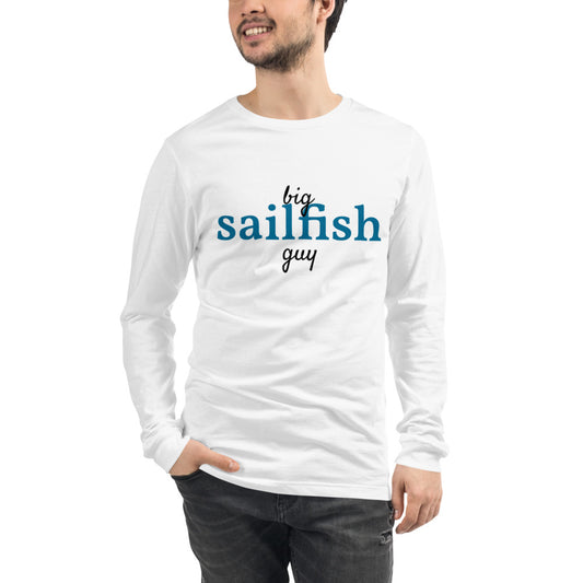 Men's Big Sailfish Guy™ Long Sleeve T-Shirt