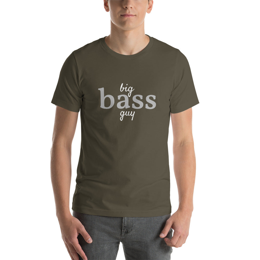 Men's Big Bass Guy Short-Sleeve T-Shirt Army / M
