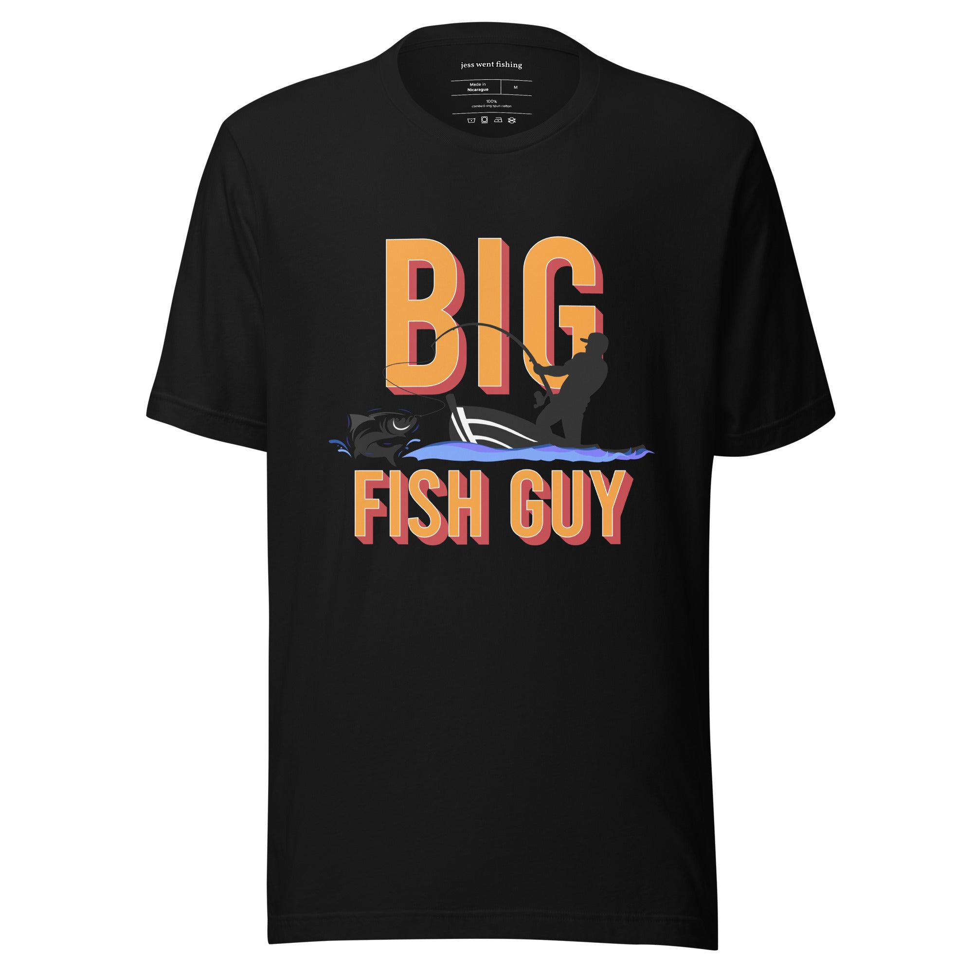 Big Fish Guy® Logo Classic Fit Short-Sleeve T-Shirt For Men – jess went  fishing®