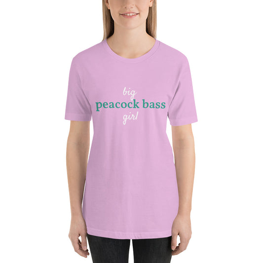 Women's Big Peacock Bass Guy™ Short-Sleeve T-Shirt