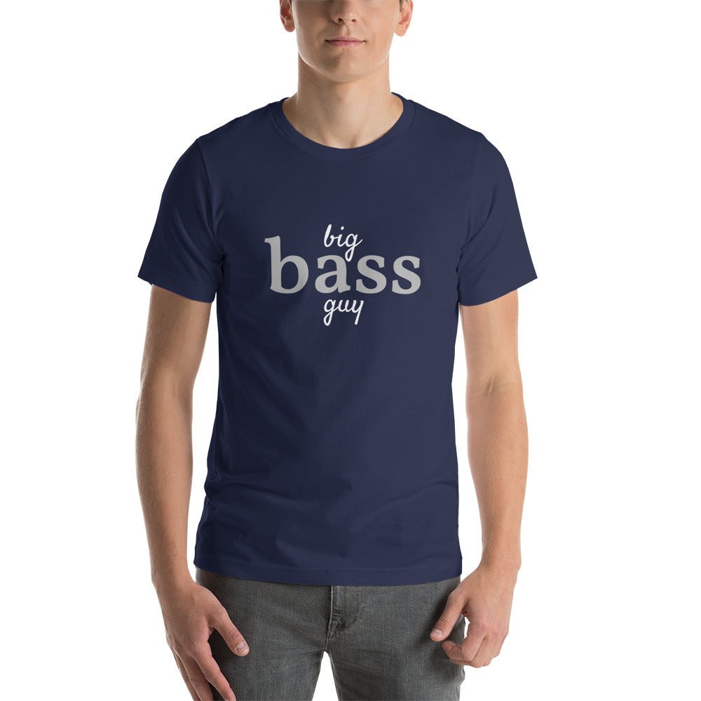 Men's Big Bass Guy Short-Sleeve T-Shirt Navy / S