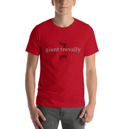 Men's Big Giant Trevally Guy Short-Sleeve T-Shirt Red / XL