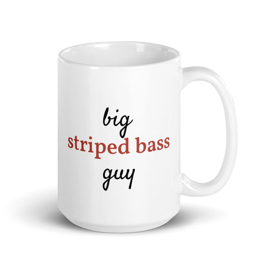 Big Striped Bass Guy™ Coffee Mug
