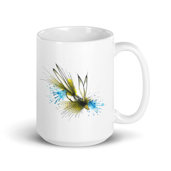 Winged Nymph Fly Mug