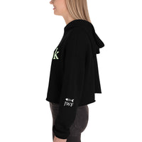 Women’s Big Snook Girl™  Hoodie Crop With Fishbone Skeleton Sleeve Detail