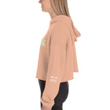 Women’s Big Snook Girl™  Hoodie Crop With Fishbone Skeleton Sleeve Detail